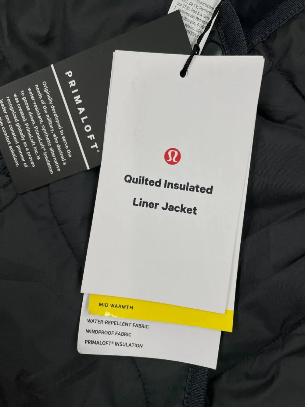 Lululemon Quilted Insulated Liner Puffer Jacket NFL Kansas Chiefs Women's S NEW